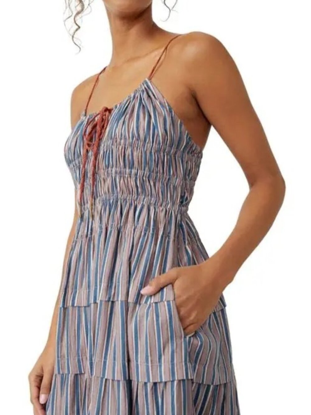 NWT!! FREE PEOPLE Going Steady Midi Dress!! Sz S - Picture 3 of 11